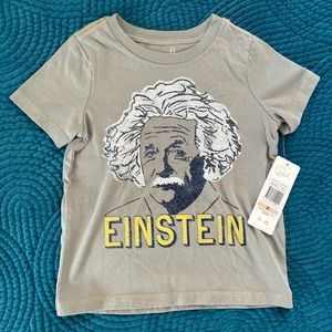 NWT Peek brand ‘Einstein’ toddler shirt size 2T